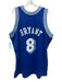 Mitchell & Ness Size XXL Blue & White Polyester Sleeveless Jersey Short Sleeve Blue & White / XXL
