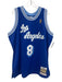 Mitchell & Ness Size XXL Blue & White Polyester Sleeveless Jersey Short Sleeve Blue & White / XXL