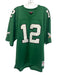 Mitchell & Ness Size XL Green & White Polyester Jersey Men's Short Sleeve Green & White / XL