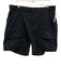 Kith Size XXL Black Poly Blend Cargo Pocket Drawstring Men's Shorts Black / XXL