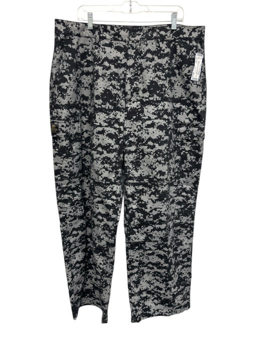 Corteiz Size 40 Black & Gray Cotton Camoflage Men's Pants Black & Gray / 40
