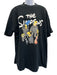 Balenciaga AS IS Size 2 Black & Multi Cotton Graphic Men's Short Sleeve Black & Multi / 2