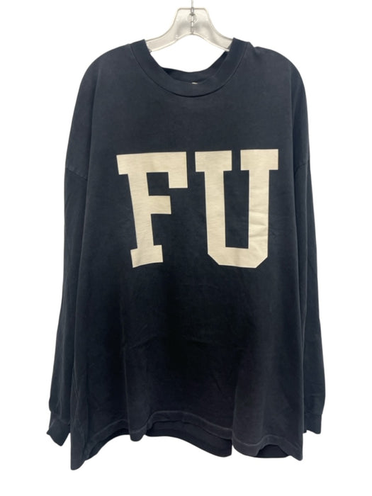 Fear Of God Size XXL Gray & Multi-Color Cotton Men's Long Sleeve Shirt Gray & Multi-Color / XXL