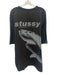 Stussy Size XXL Gray Cotton Graphic Men's Short Sleeve Gray / XXL