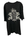 Stussy Size XL Black & White Cotton Graphic Men's Short Sleeve Black & White / XL