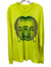 Andre 3000 Size XXL Yellow Cotton Graphic Men's Long Sleeve Shirt Yellow / XXL
