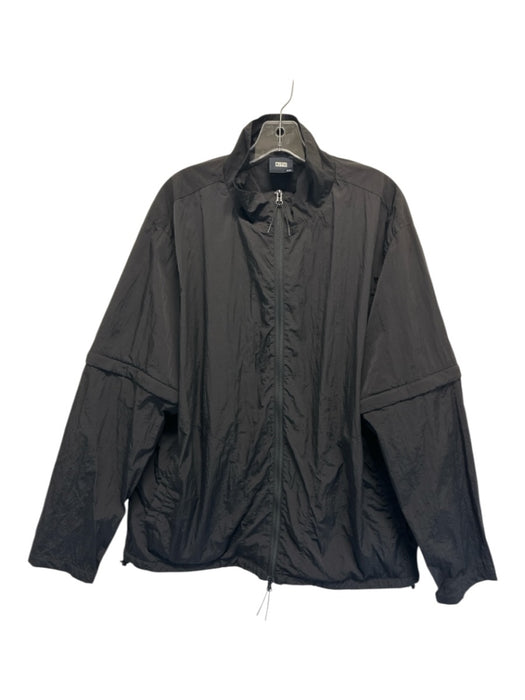 Kith Size XXL Black Nylon Zip Up Men's Jacket Black / XXL
