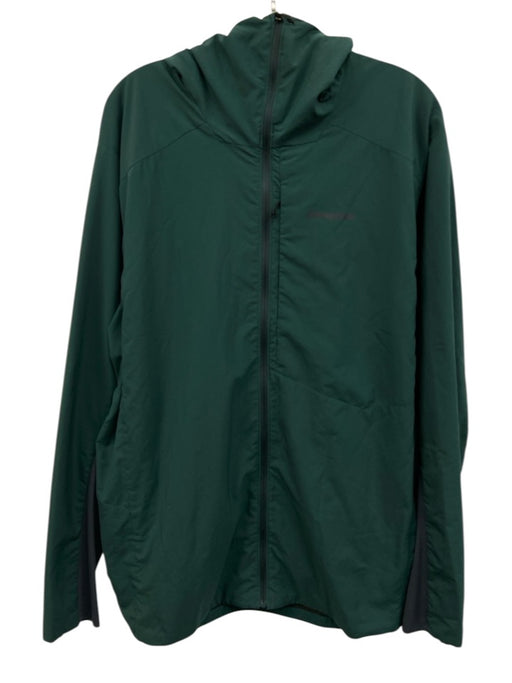 Patagonia Size XXL Green Polyester Zip Up Men's Jacket Green / XXL