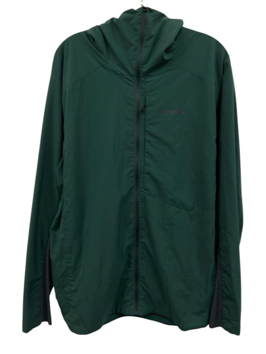 Patagonia Size XXL Green Polyester Zip Up Men's Jacket Green / XXL