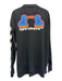 Off White Size XXL Black & Multi Cotton Graphic Men's Long Sleeve Shirt Black & Multi / XXL