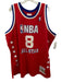 Mitchell & Ness AS IS Size XXL Red & Multi Polyester Jersey Men's Short Sleeve Red & Multi / XXL