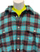 Balenciaga AS IS Size 2 Blue & Multi Polyester Blend Plaid Flannel Men's Jacket Blue & Multi / 2