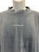 Balenciaga Size XXL Blue Cotton embroidered logo T Shirt Men's Short Sleeve Blue / XXL