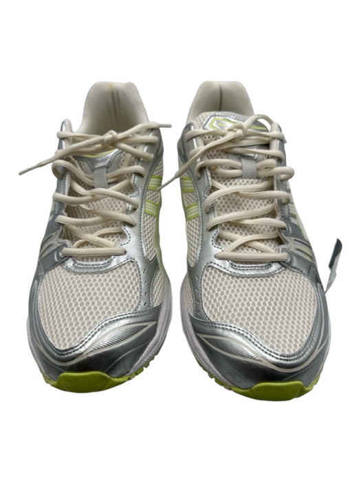 Asics Shoe Size 14 Like New White & Gray Synthetic Low Top Laces Men's Shoes White & Gray / 14