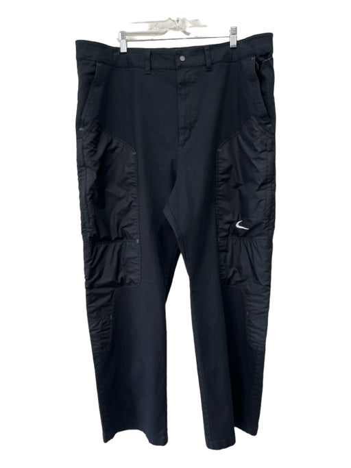 Nike Size XXL Black Cotton Zip Fly Men's Pants XXL