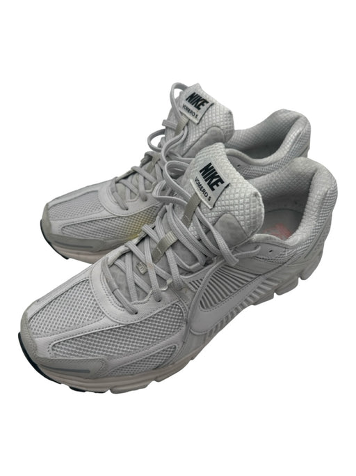 Nike Shoe Size 14 Gray & White Synthetic Solid Sneaker Men's Shoes 14