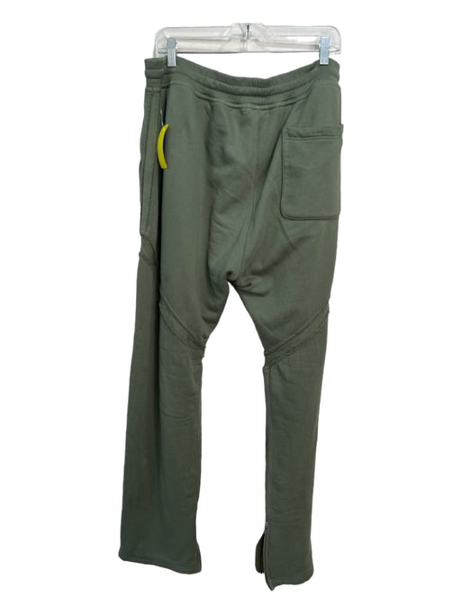 John Elliot Size 5 Green Cotton Solid Elastic Waist Men's Pants 5