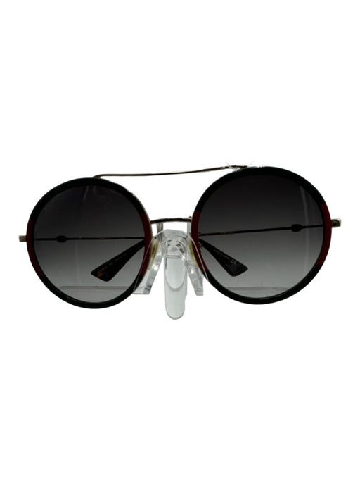 Gucci Green & Red Men's Sunglasses