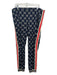 Gucci Size xxxl Navy & White Synthetic Guccissima Sweatpant Men's Pants xxxl