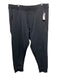 Y3 Size 2XL Black Synthetic Solid Athletic Jogger Men's Pants 2XL