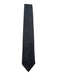 Yves Saint Laurent Vintage Gray Silk Blend Solid Men's Tie Gray
