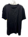Lanvin Size M Black & White Cotton Blend Grid Men's Short Sleeve Black & White / M