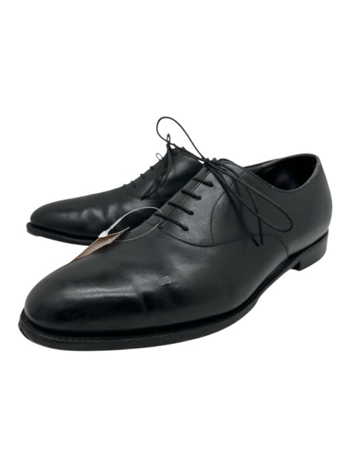John Lobb Shoe Size 9E AS IS Black Leather Solid Dress Men's Shoes Black / 9E