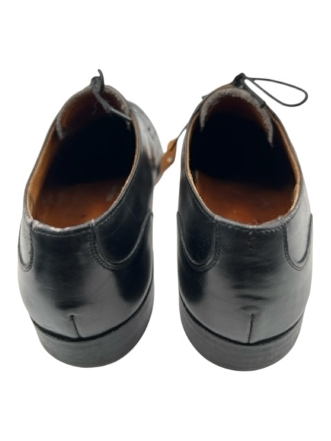 Cole Haan Shoe Size 10.5 AS IS Black Leather Solid Split Toe Men's Shoes Black / 10.5