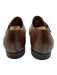 Santoni Shoe Size 9.5 Brown Leather Double Monk Stacked Heel Men's Shoes Brown / 9.5
