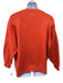Brunello Cucinelli Size 58 Orange Wool Blend Solid Crewneck Men's Sweater Orange / 58