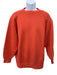 Brunello Cucinelli Size 58 Orange Wool Blend Solid Crewneck Men's Sweater Orange / 58