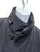 Moncler Size 4 Navy Blue Cotton Solid Zipper Men's Jacket Navy Blue / 4