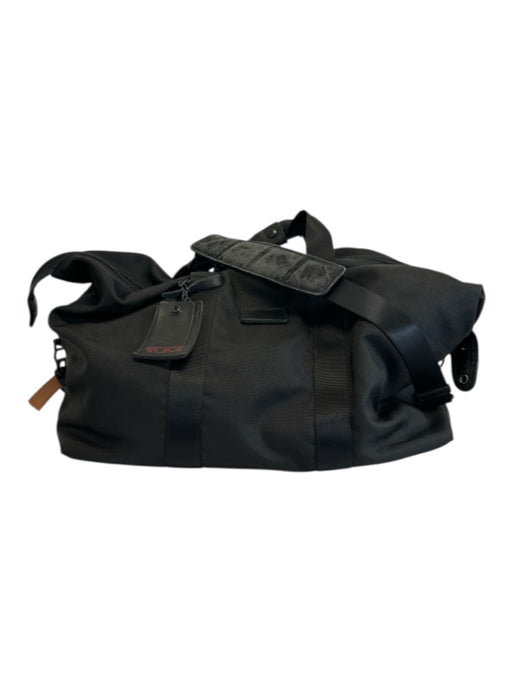 Tumi AS IS Black Nylon Solid Strap Men's Bag Black