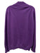 McCulley's Size 48 Purple Cashmere Solid Quarter Zip Men's Sweater Purple / 48