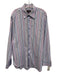 Robert Talbott Size L Pink & Multi Cotton & Acrylic Striped Long Sleeve Shirt Pink & Multi / L