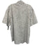 Lululemon Size Est L White & Green All Over Print Buttons Men's Short Sleeve White & Green / Est L