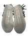 Esse Ut Esse Shoe Size 36 Black & White Leather Lace Up Fringe Sneakers Black & White / 36