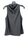 Theory Size S Black Acetate Blend Cowl Neck Sleeveless Button Back Top Black / S