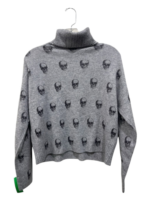 Skull Cashmere Size XS Light Gray Cahsmere Turtle Neck Skull Sweater Light Gray / XS