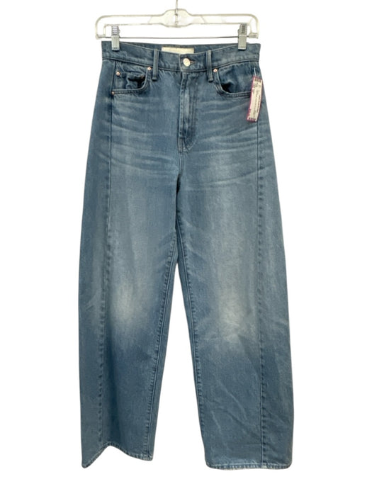 Mother Size 24 Light Wash Cotton Zip Fly Jeans Light Wash / 24