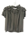 Hunter Bell Size XS Deep Green No Fabric Tag Tiered Sleeve Mock Neck Top Deep Green / XS