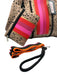 Taylor Gray Brown Synthetic Tote Magnetic Clasp Animal Print Bag Brown / Large