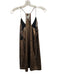 Lavender Brown Size XS Bronze Polyester Sequins Sleeveless V Neck Dress Bronze / XS