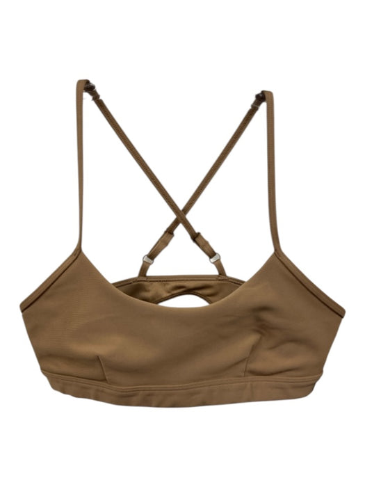 Alo Size xxs/s Tan Polyester Athletic Pants Set Tan / xxs/s