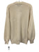 27 Miles Size S/M Cream Cashmere Button Front Cardigan Sweater Cream / S/M