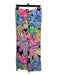Lilly Pulitzer Size XS Multi Rayon Blend Elastic Waist Abstract Tropical Pants Multi / XS