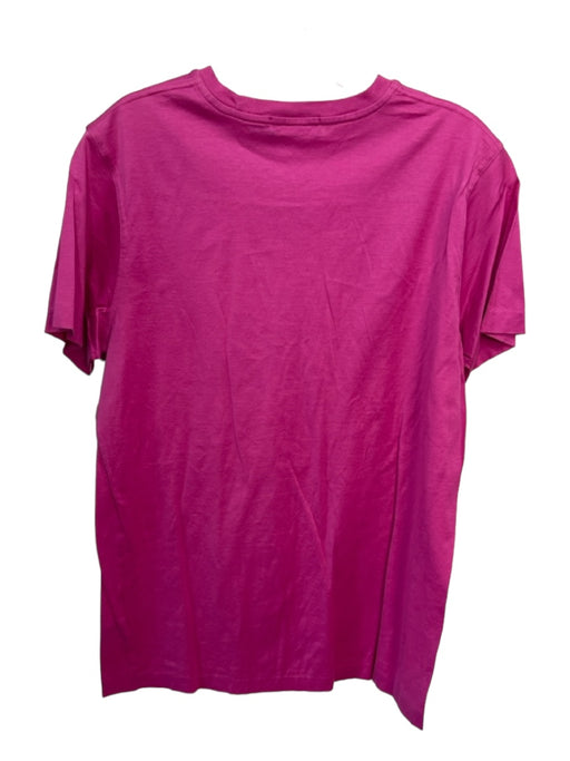 Ralph Lauren Purple Size S Pink Cotton Solid T shirt Crew Men's Short Sleeve S