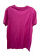 Ralph Lauren Purple Size S Pink Cotton Solid T shirt Crew Men's Short Sleeve S