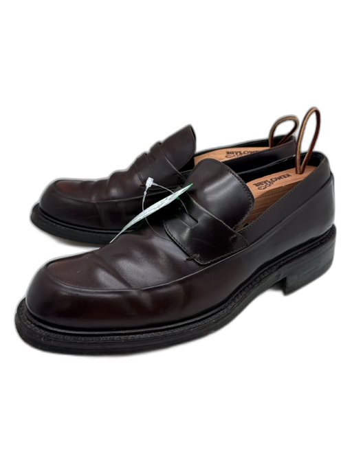 Prada Shoe Size 8 AS IS Brown Leather Solid Men's Shoes Brown / 8