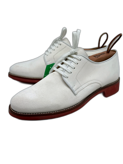 Polo Shoe Size 9.5 Cream & Brown Suede Solid Low Top Men's Shoes Cream & Brown / 9.5